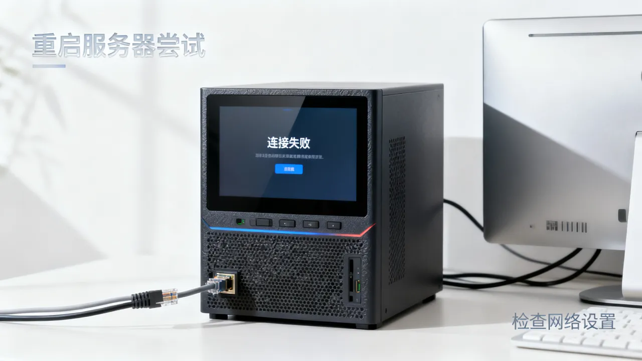 网维服务器连接失败是什么原因造成的，怎么解决