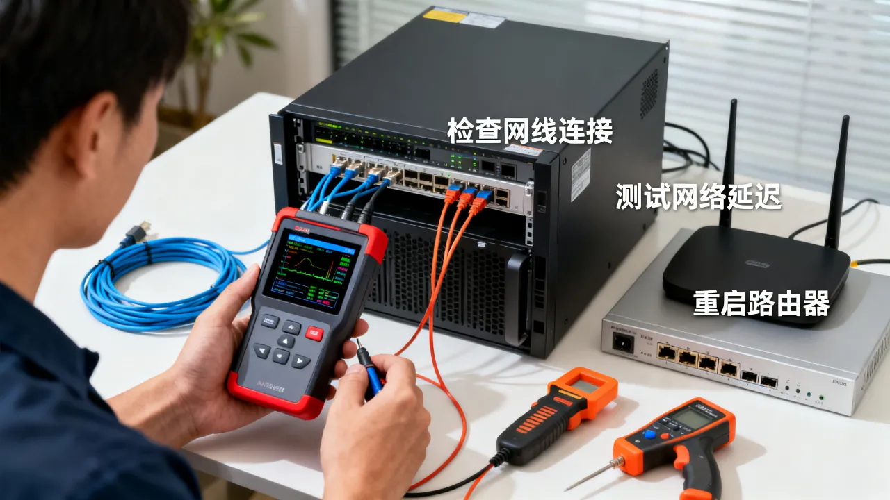 服务器老连不上为什么，网络故障排查方法