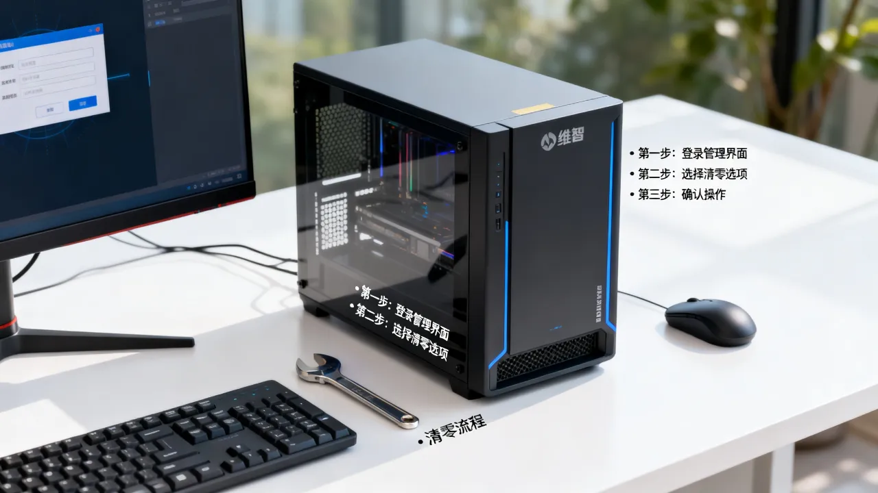 维智服务器清零的具体操作步骤是什么？，怎么进行安全快速的清零