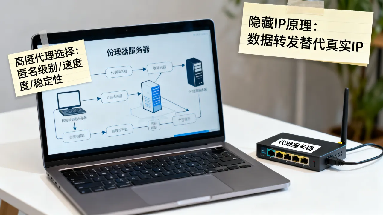 代理服务器为什么可以隐藏IP?如何选择高匿代理不踩坑? 代理服务器为什么可以隐藏IP?如何选择高匿代理不踩坑?
