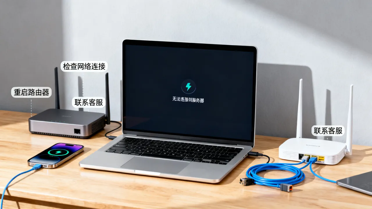 OK服务器不可用连接不了是为什么，OK服务器连接失败怎么解决