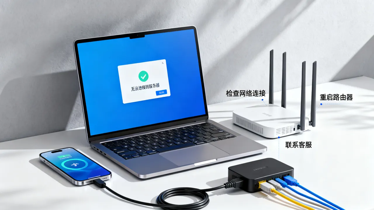 OK服务器不可用连接不了是为什么，OK服务器连接失败怎么解决