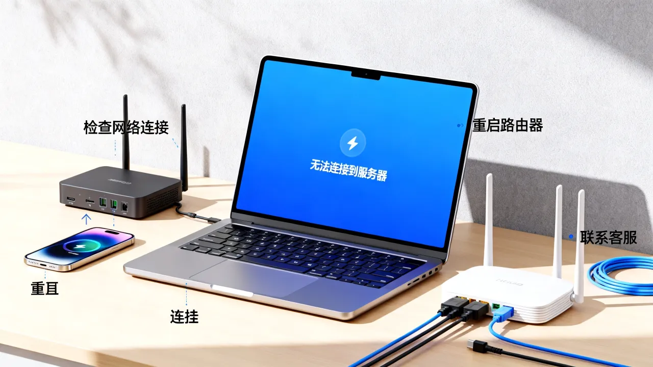 OK服务器不可用连接不了是为什么，OK服务器连接失败怎么解决