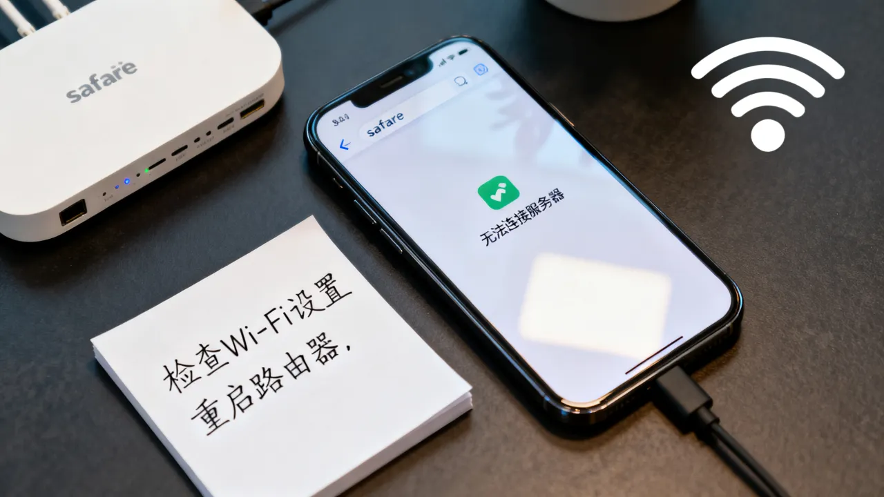 safari无法连接服务器为什么，苹果手机打不开网页怎么解决