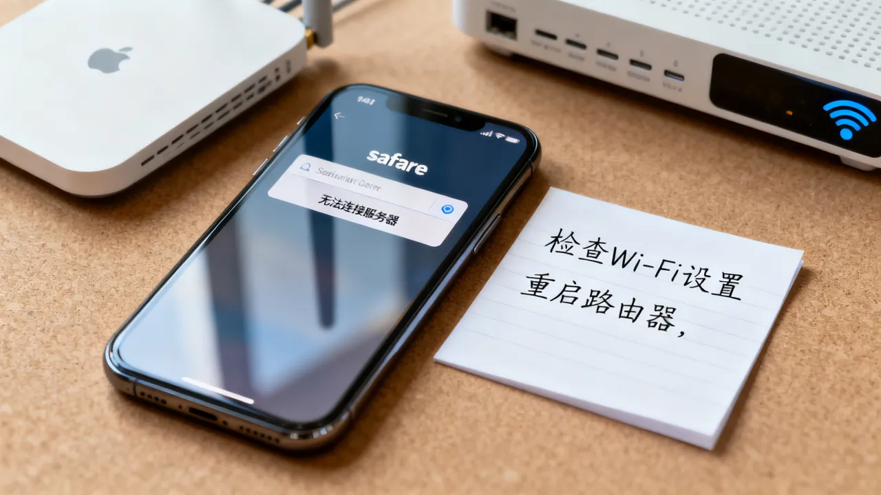 safari无法连接服务器为什么，苹果手机打不开网页怎么解决