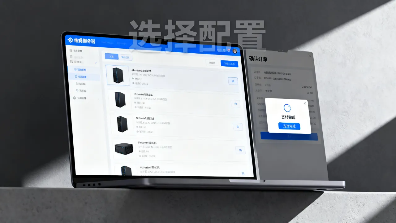 维姆服务器购买流程图怎么操作？维姆服务器购买流程教程
