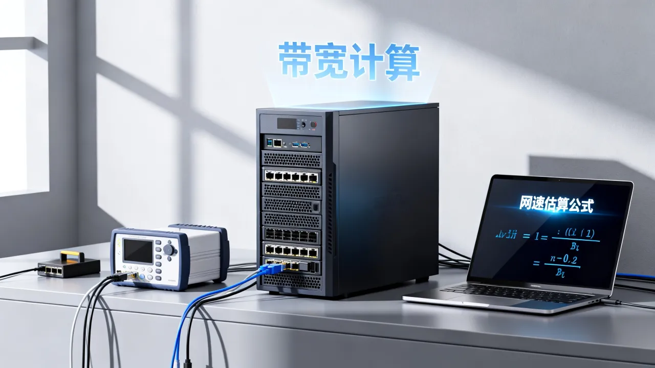 服务器带宽和网速怎么计算，网站带宽大小估算方法