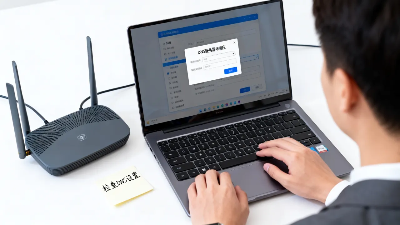 电信宽带dns服务器未响应怎么办，是什么原因？