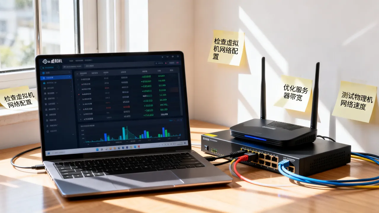 虚拟机跑服务器网速慢怎么办，虚拟机网络延迟高怎么解决？