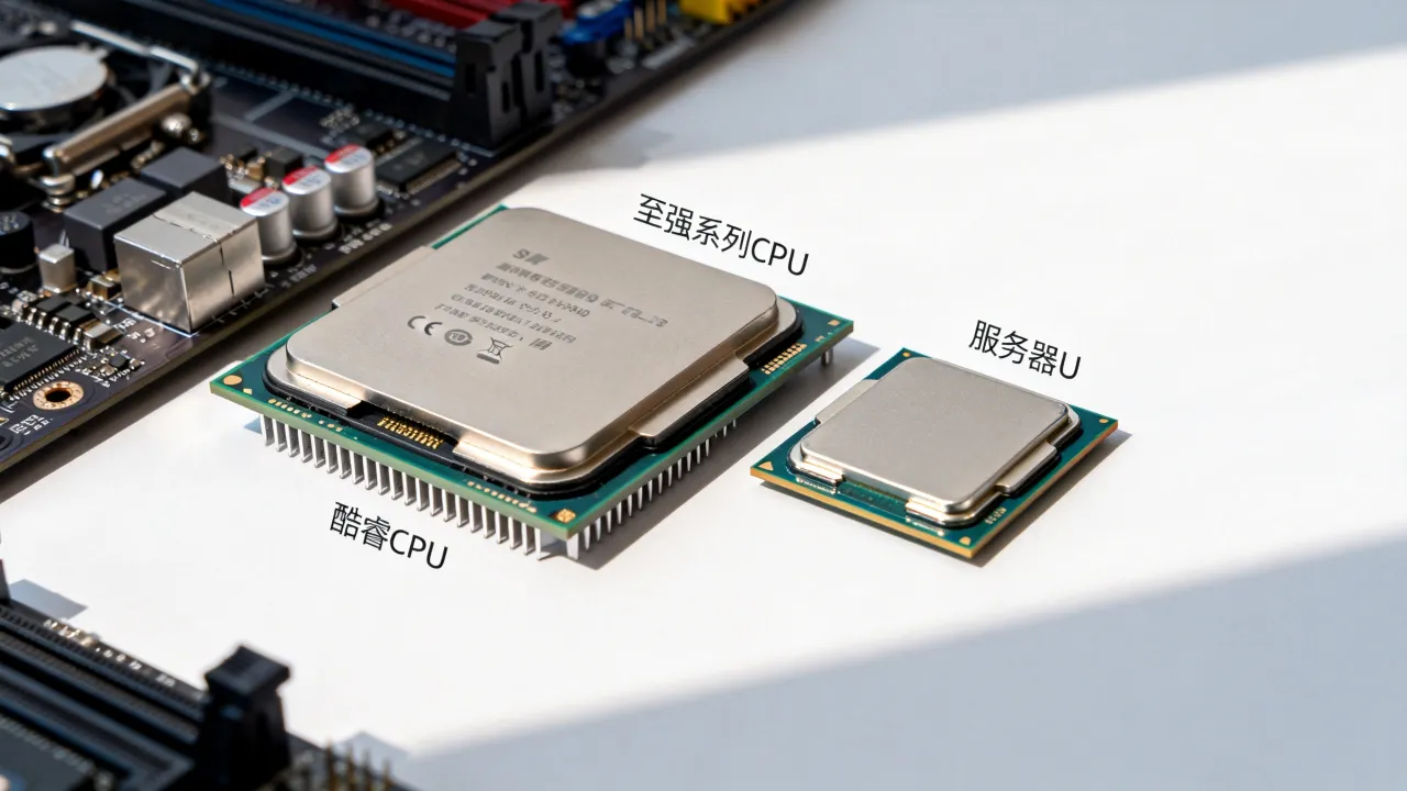 为什么说至强系列cpu是服务器u，至强cpu和酷睿有何区别？