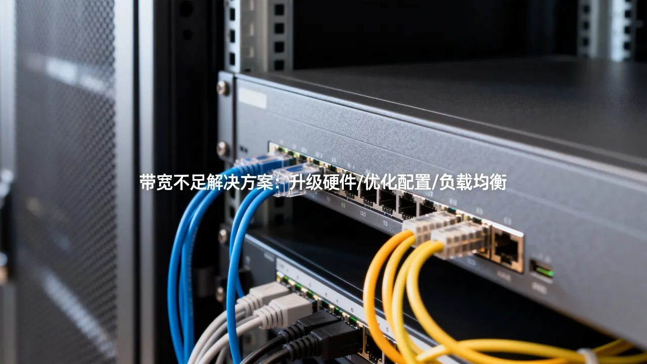 服务器宽带不够用怎么办，服务器带宽不足如何解决