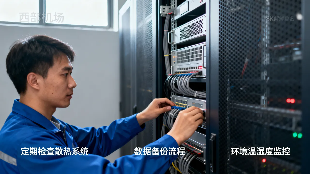 西部机场服务器运维怎么做，有哪些注意事项