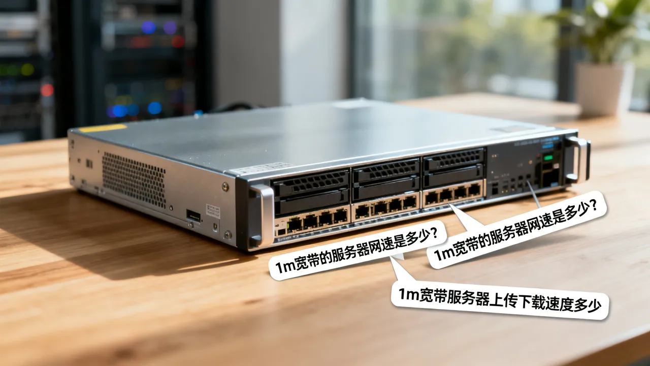 1m宽带的服务器网速是多少？，1m宽带服务器上传下载速度多少，