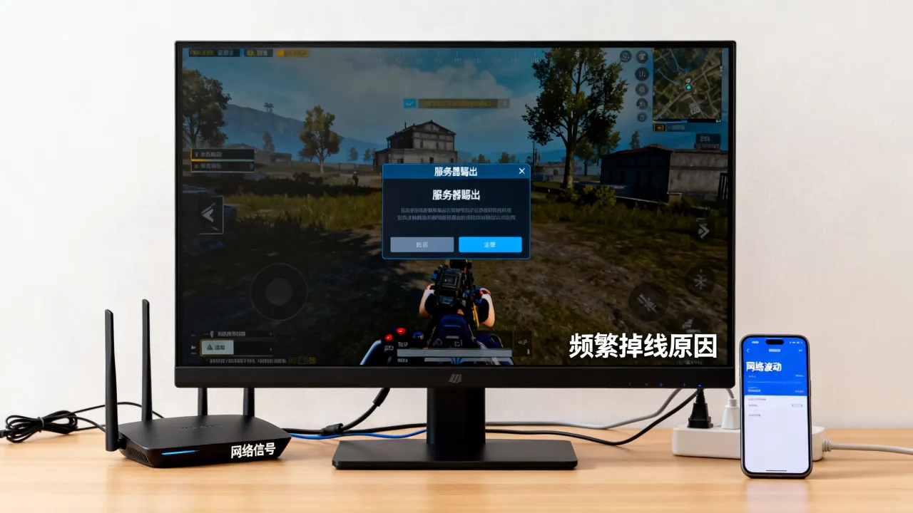 为什么打go一直被服务器踢出，游戏频繁掉线是什么原因？