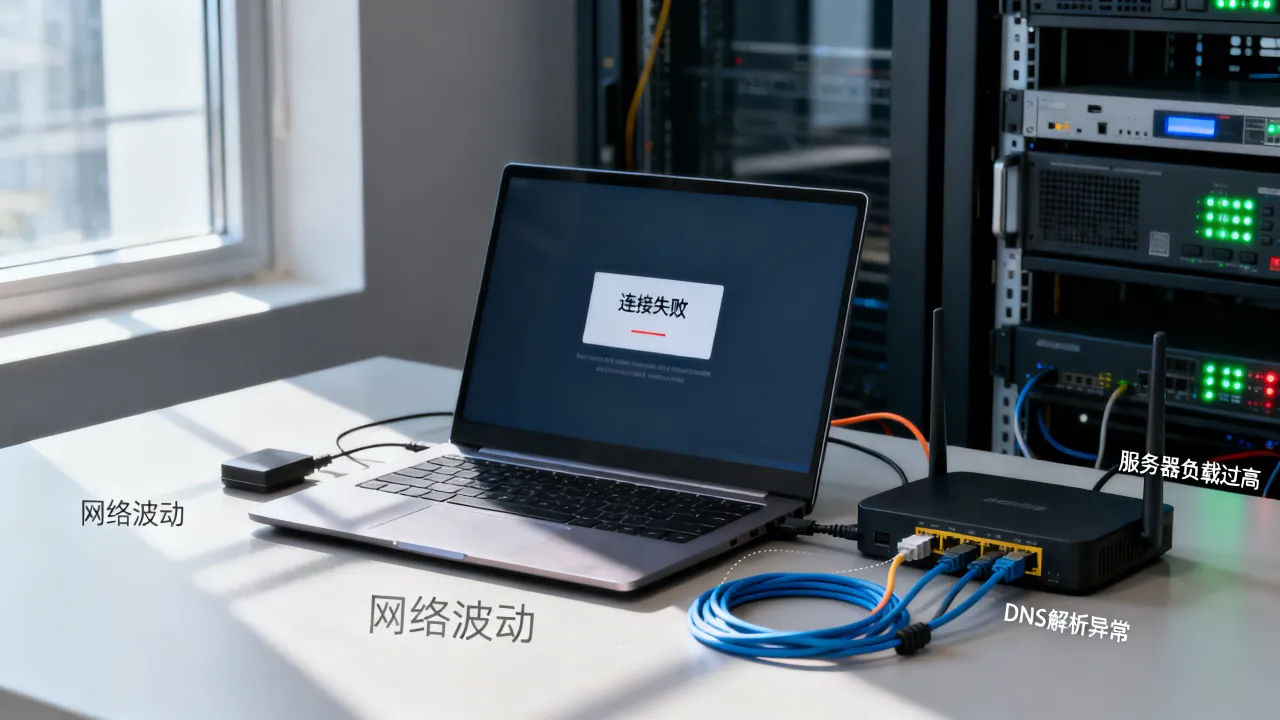 dnf为什么服务器连接失败，原因解析