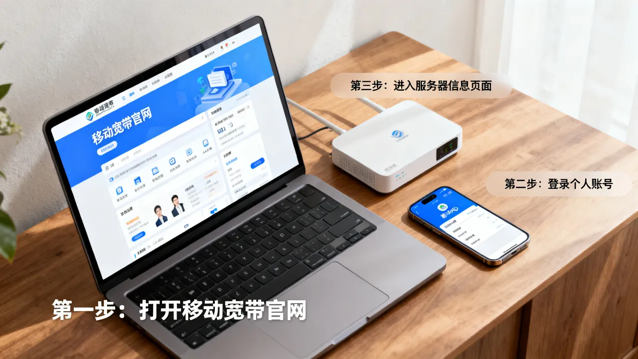嘉兴市移动宽带服务器ip地址是多少，怎么查询？