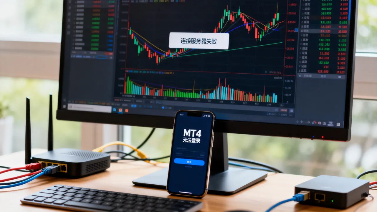 MT4为什么不能连接服务器，交易软件无法登录怎么办？
