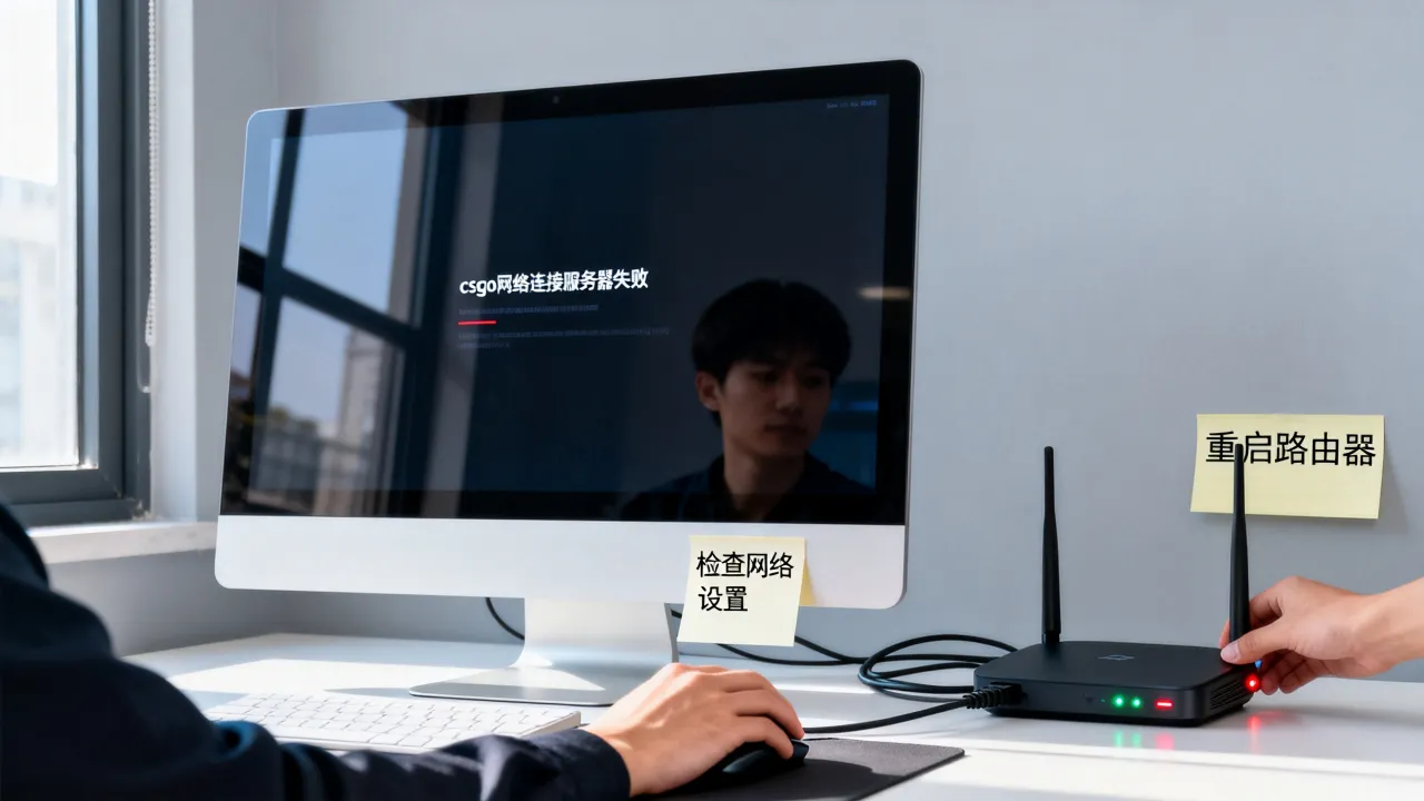 为什么总显示csgo网络连接服务器失败，连接失败怎么解决