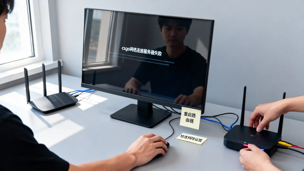 为什么总显示csgo网络连接服务器失败，连接失败怎么解决