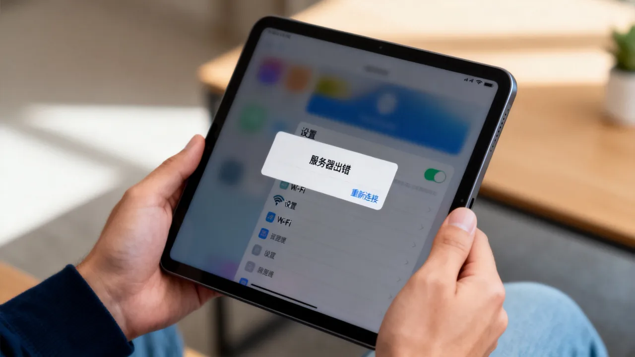 为什么ipad无法激活服务器出错，该怎么解决？