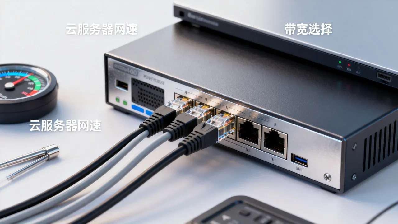 云服务器一般网速是多少?云服务器带宽选多少合适?