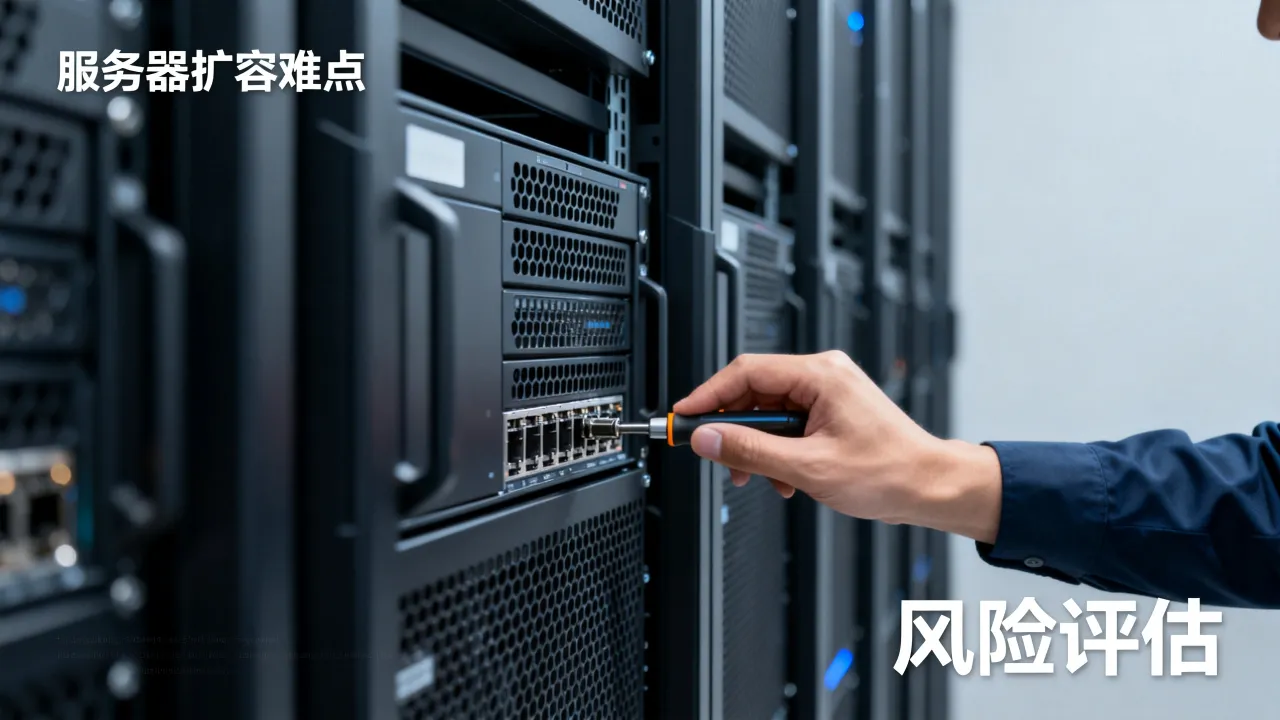 服务器为什么不扩容？扩容的难点和风险都有哪些？