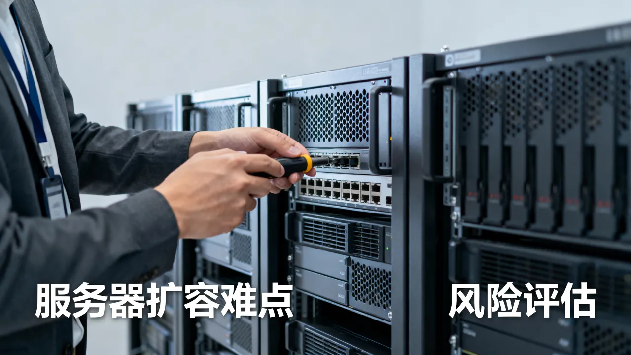 服务器为什么不扩容？扩容的难点和风险都有哪些？