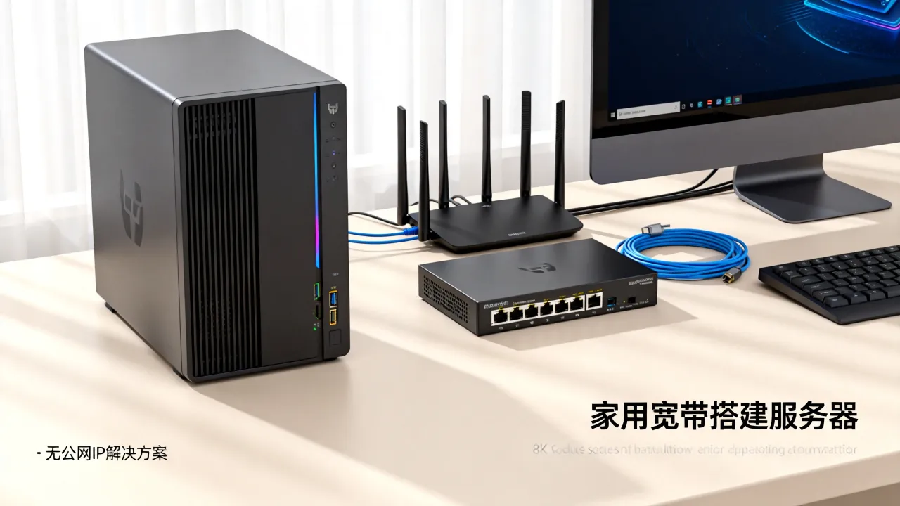 普通宽带搭建服务器可以吗,家用宽带无公网IP怎么建服务器? 普通宽带搭建服务器可以吗,家用宽带无公网IP怎么建服务器?
