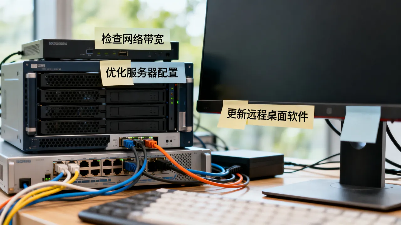 为什么服务器登录慢,远程桌面连接卡顿如何解决? 为什么服务器登录慢,远程桌面连接卡顿如何解决?