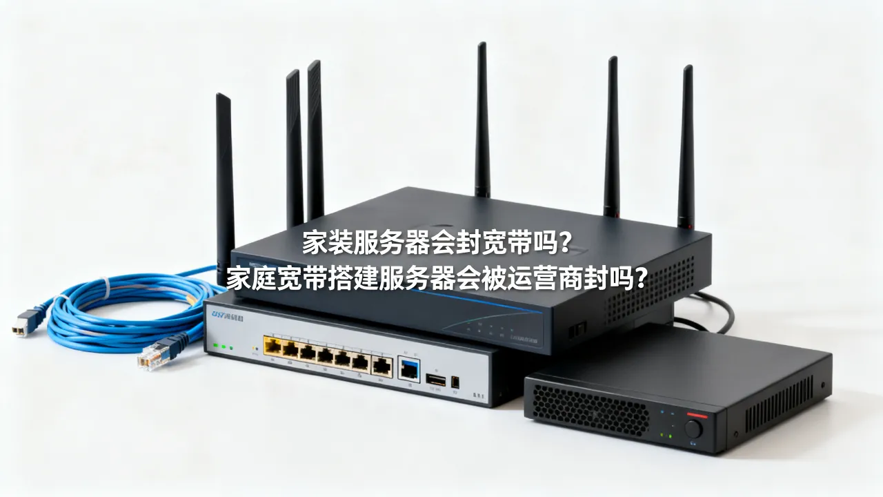 家装服务器会封宽带吗，家庭宽带搭建服务器会被运营商封吗？