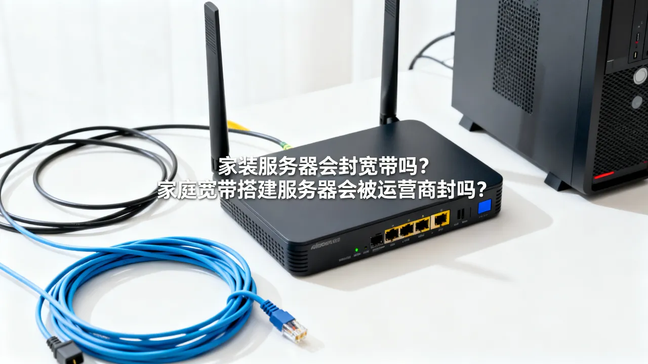 家装服务器会封宽带吗，家庭宽带搭建服务器会被运营商封吗？