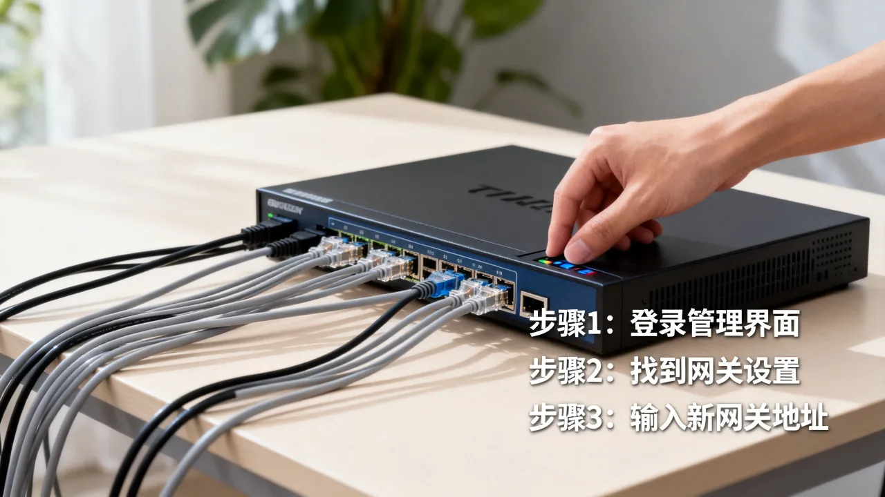 宽带服务器怎么改网关,修改网关步骤详解