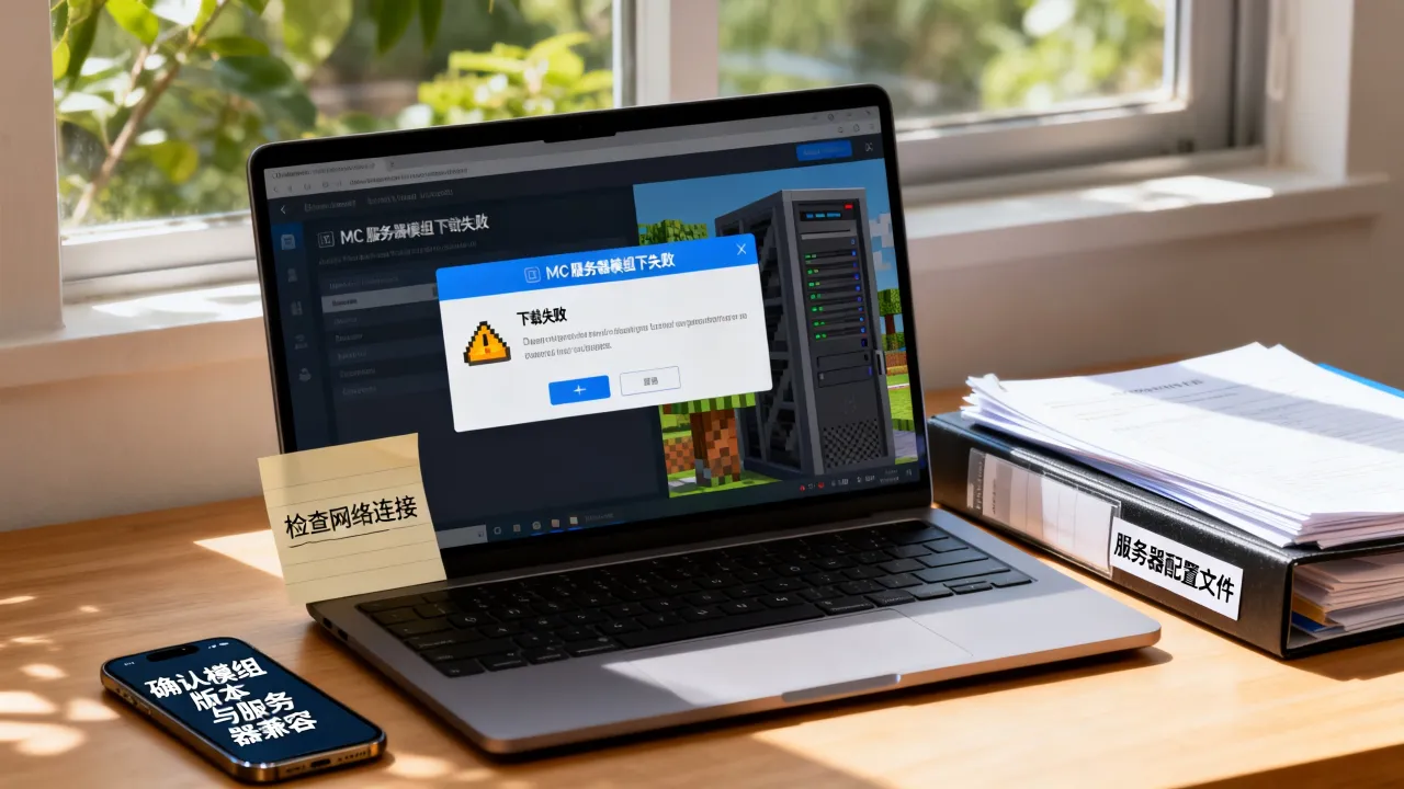 MC服务器为什么下不了模组，我的世界服务器模组下载失败怎么办