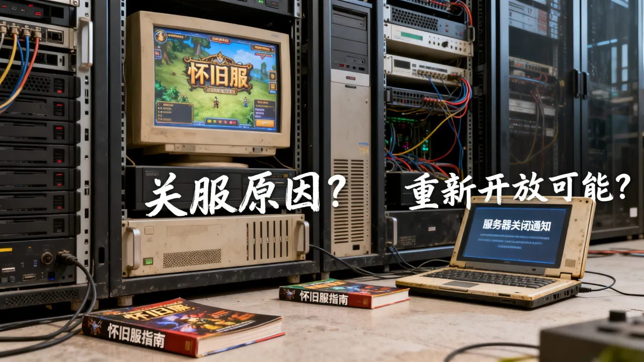 怀旧服为什么关服务器，官方停服原因是什么，还能重新开放吗？