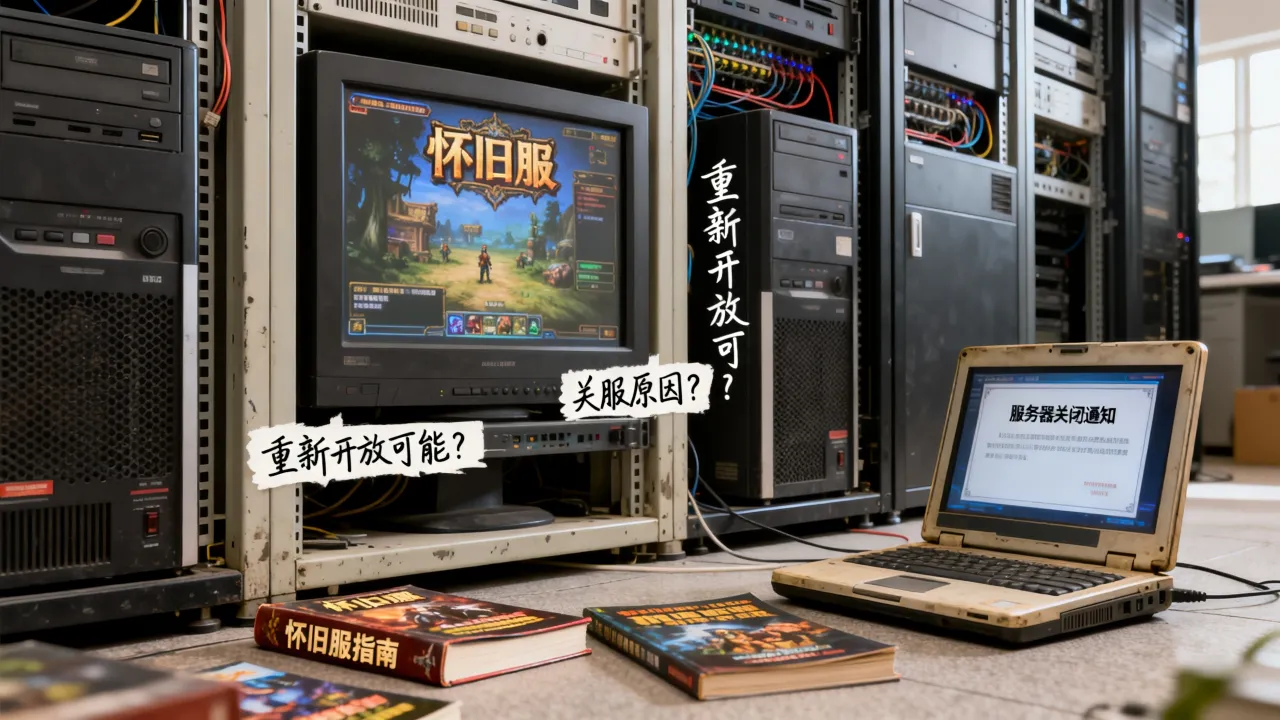 怀旧服为什么关服务器，官方停服原因是什么，还能重新开放吗？