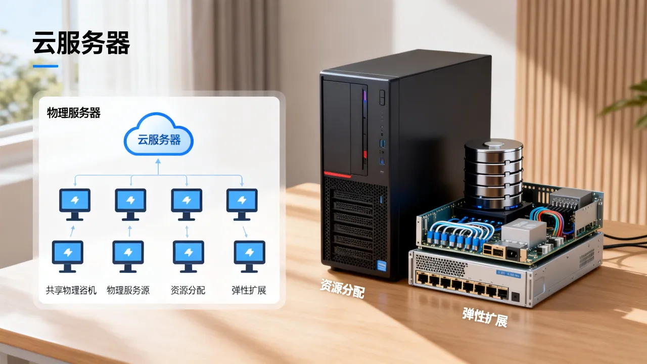 为什么云服务器快，云服务器比物理服务器快在哪里？
