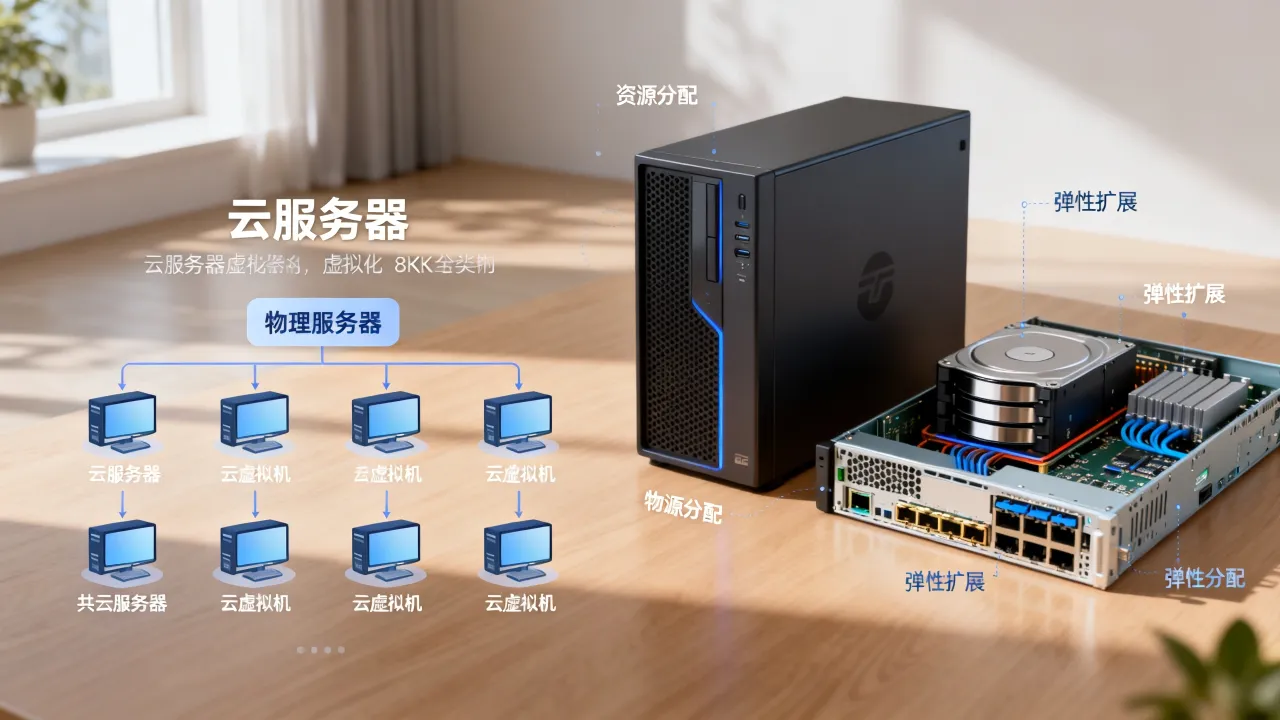 为什么云服务器快，云服务器比物理服务器快在哪里？