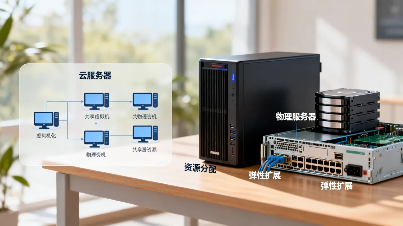 为什么云服务器快，云服务器比物理服务器快在哪里？