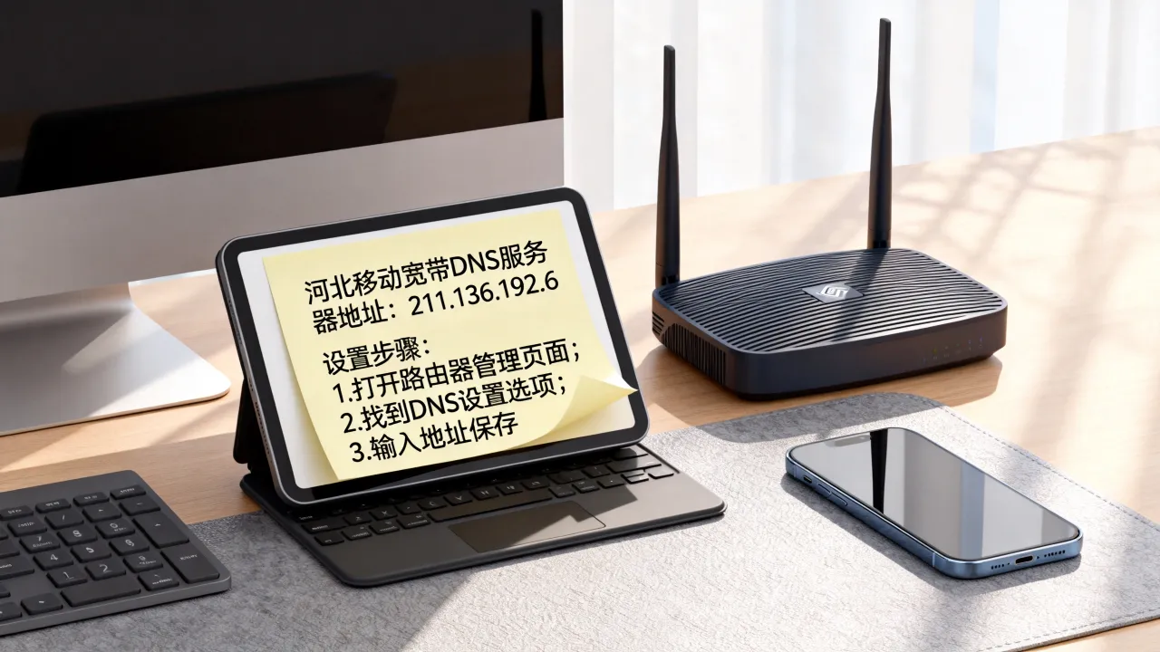 河北移动宽带DNS服务器地址是多少？如何设置才能最快？