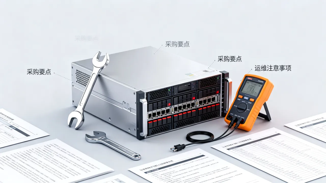 服务器采购及运维方案应该怎么选？有哪些注意事项