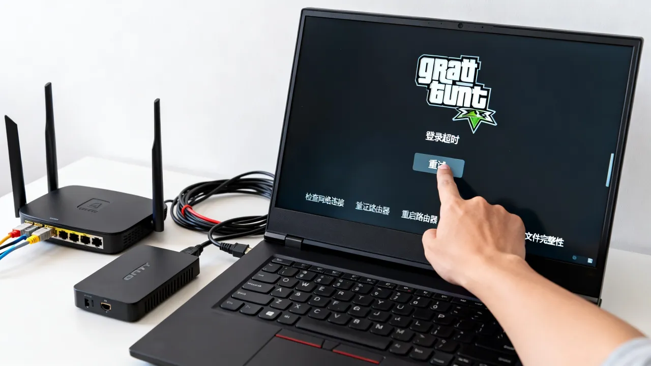 gta5为什么登陆不上服务器失败，登录超时怎么解决