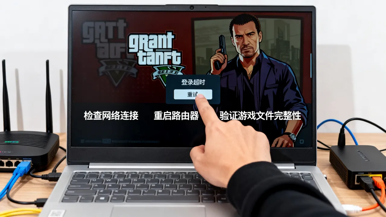 gta5为什么登陆不上服务器失败，登录超时怎么解决