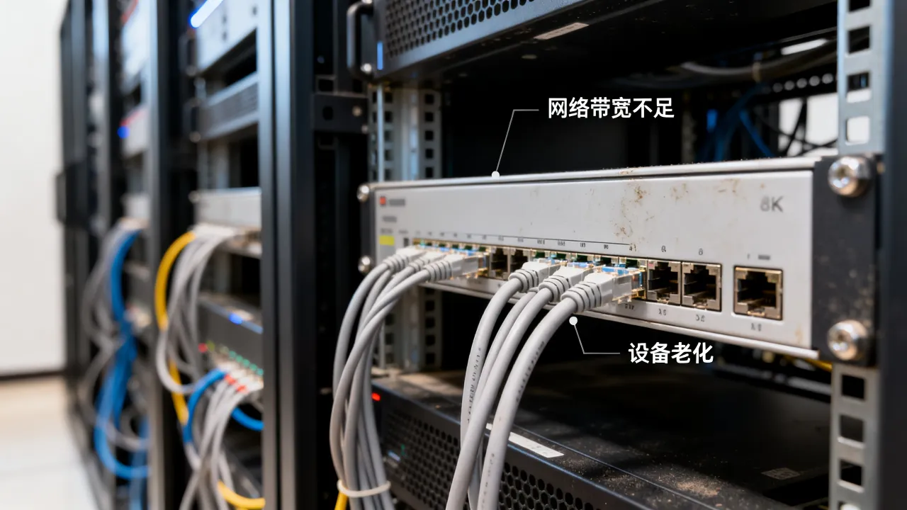 机房服务器网速差怎么办，机房服务器网速差是什么原因导致的？