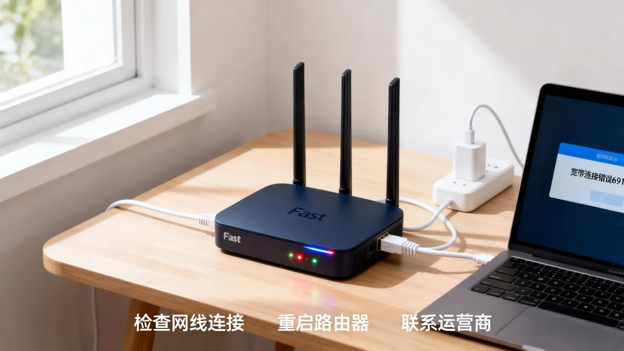 fast路由器宽带拨号服务器无响应怎么办，拨号服务器无响应怎么解决？