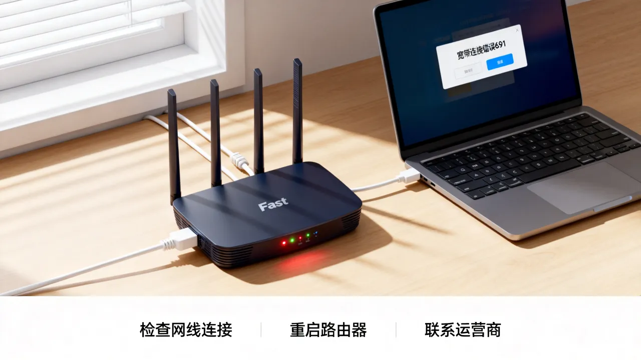 fast路由器宽带拨号服务器无响应怎么办，拨号服务器无响应怎么解决？