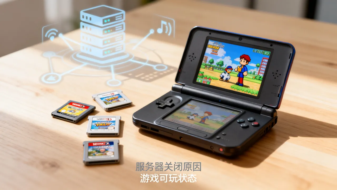 任天堂为什么关闭3ds的服务器？，游戏还能玩吗