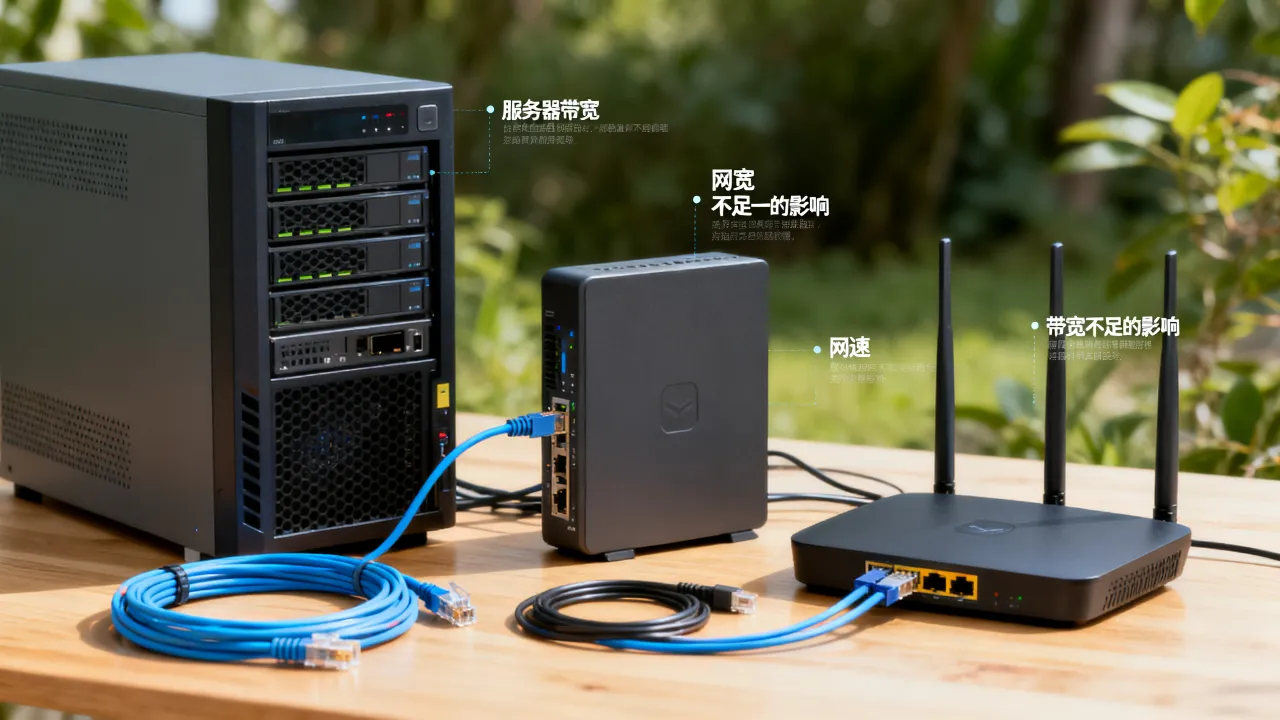 服务器带宽和网速一样吗？带宽不足有哪些影响