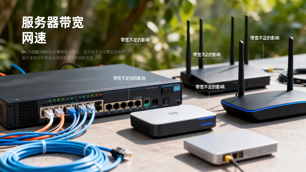 服务器带宽和网速一样吗？带宽不足有哪些影响