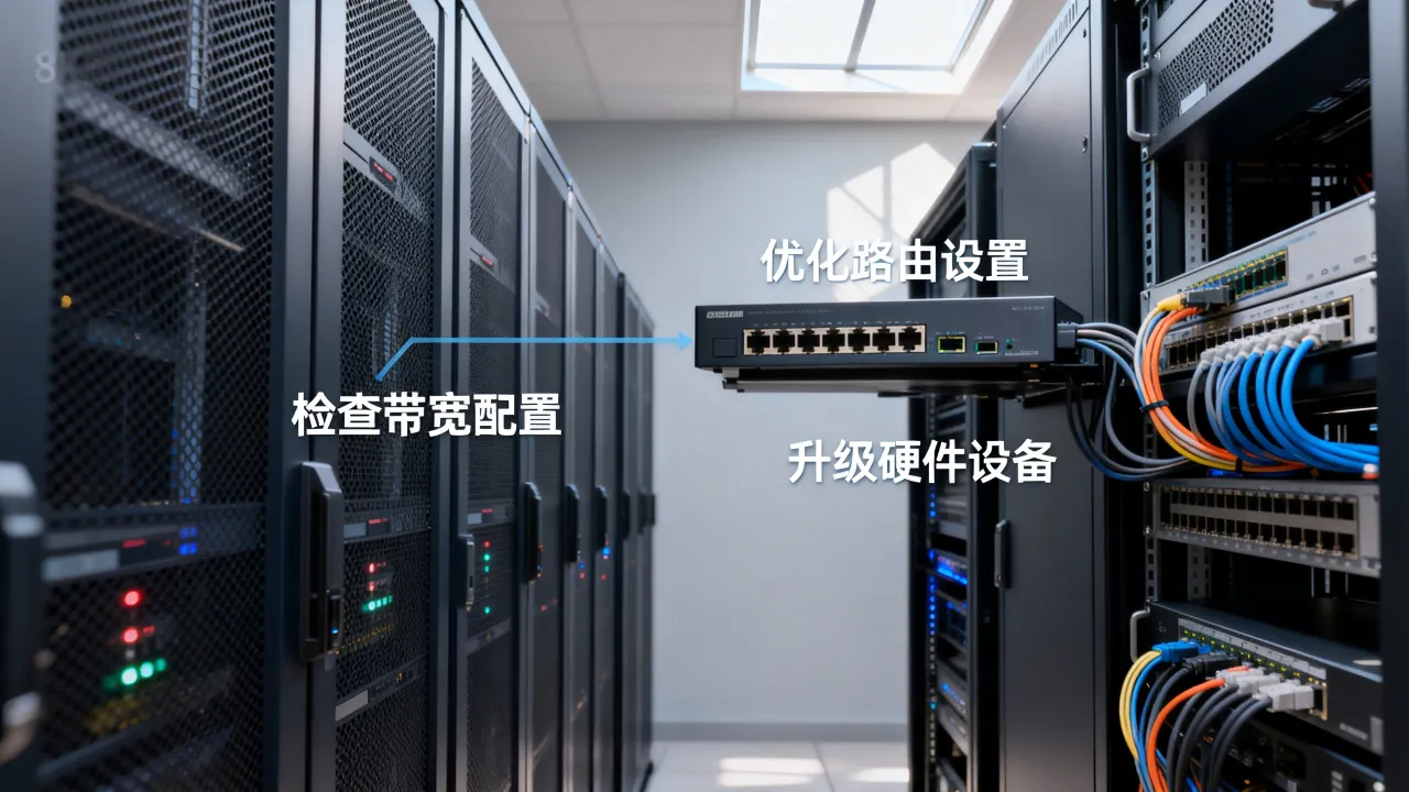 服务器主机站网速慢怎么解决？服务器网速提升技巧有哪些？