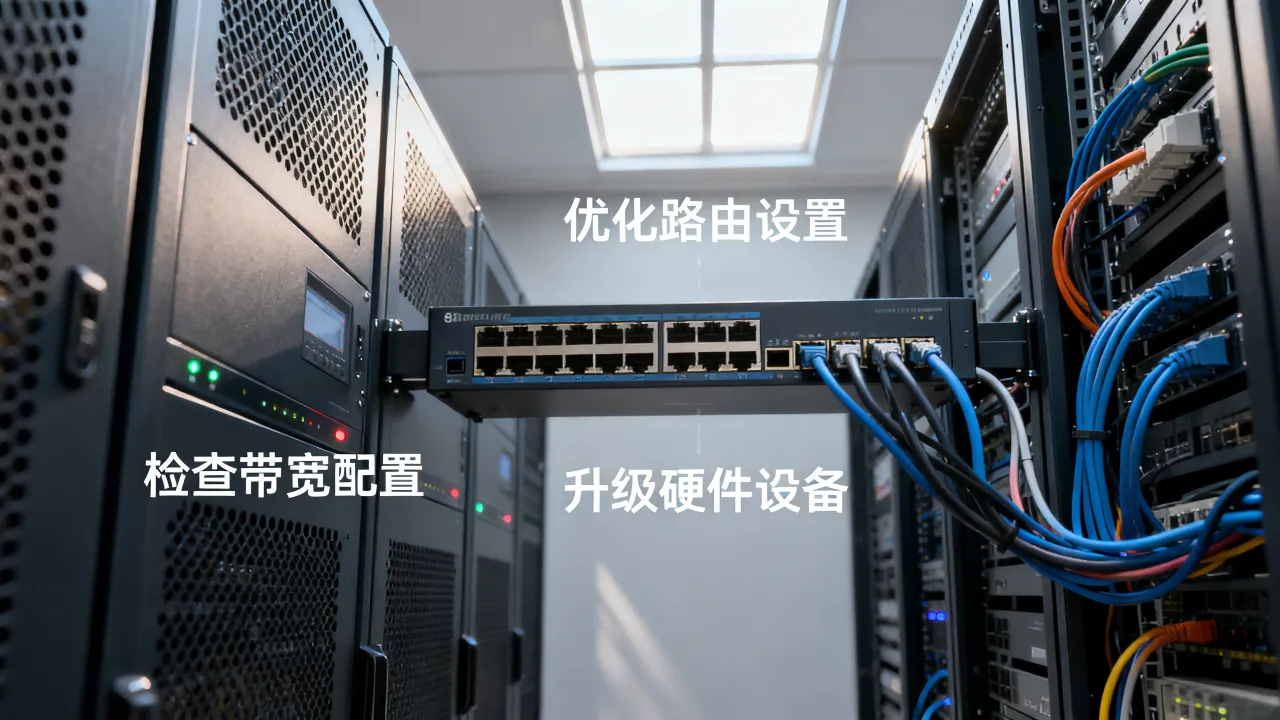 服务器主机站网速慢怎么解决？服务器网速提升技巧有哪些？